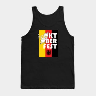 oktoberfest german flag mugs Tank Top